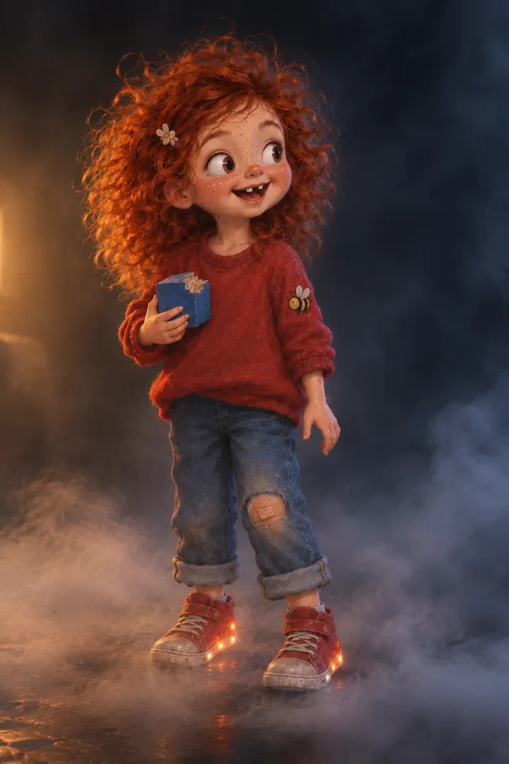Bea, the best friend in Maya and the Fog