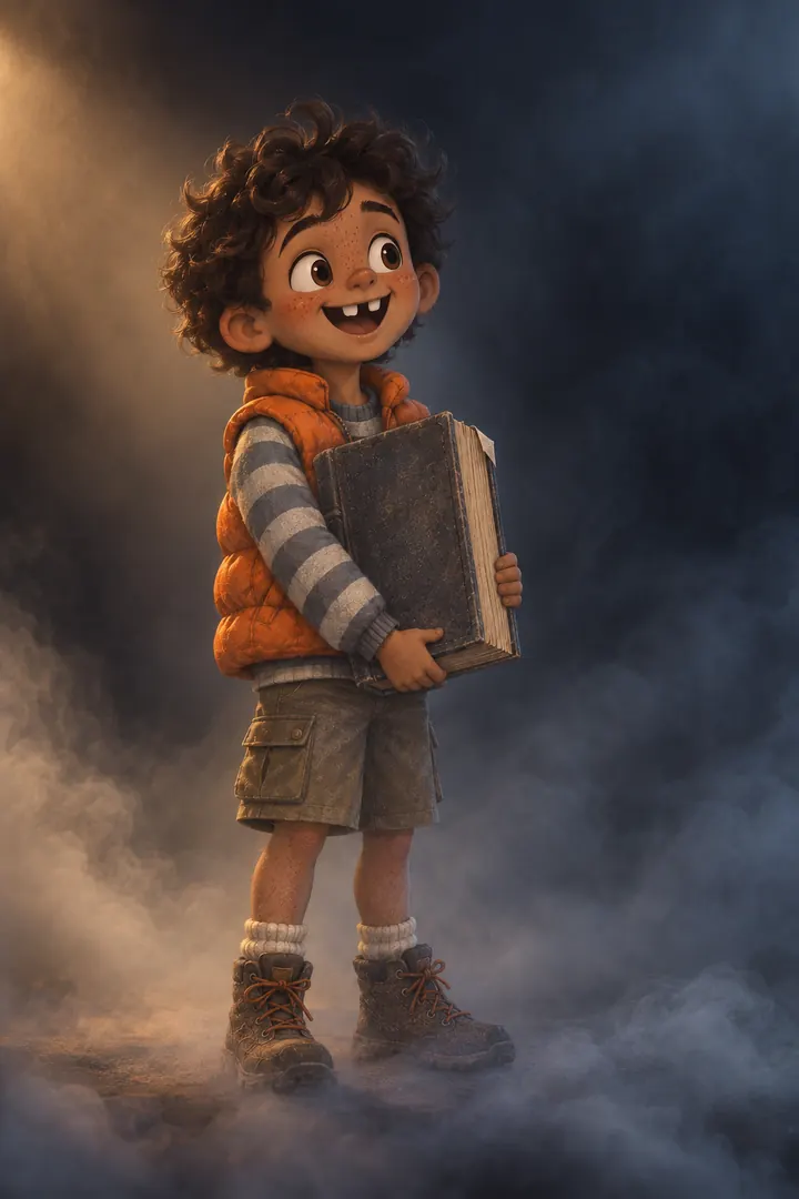 Lucas, the believer in Maya and the Fog