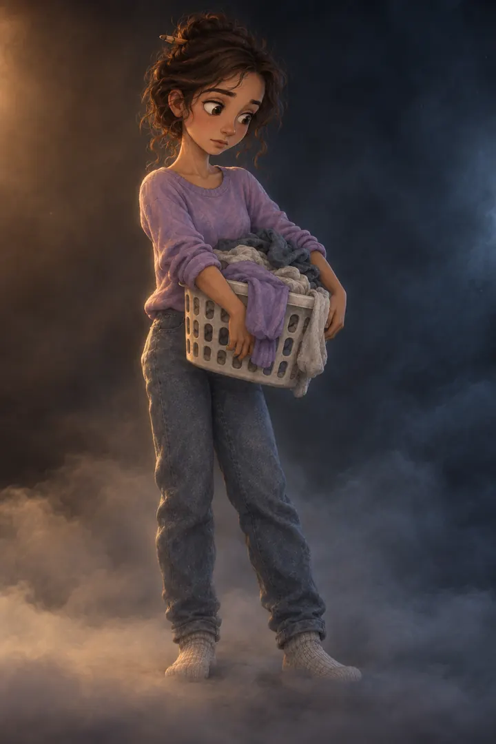 Mom, the grown-up in Maya and the Fog